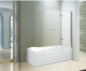 Frameless Swing kade za tuširanje, BI preklopni 2 komada ploče (KD3206T)